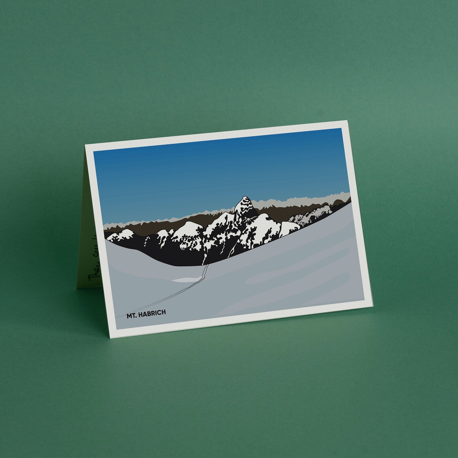 Greeting card - Mt. Habrich