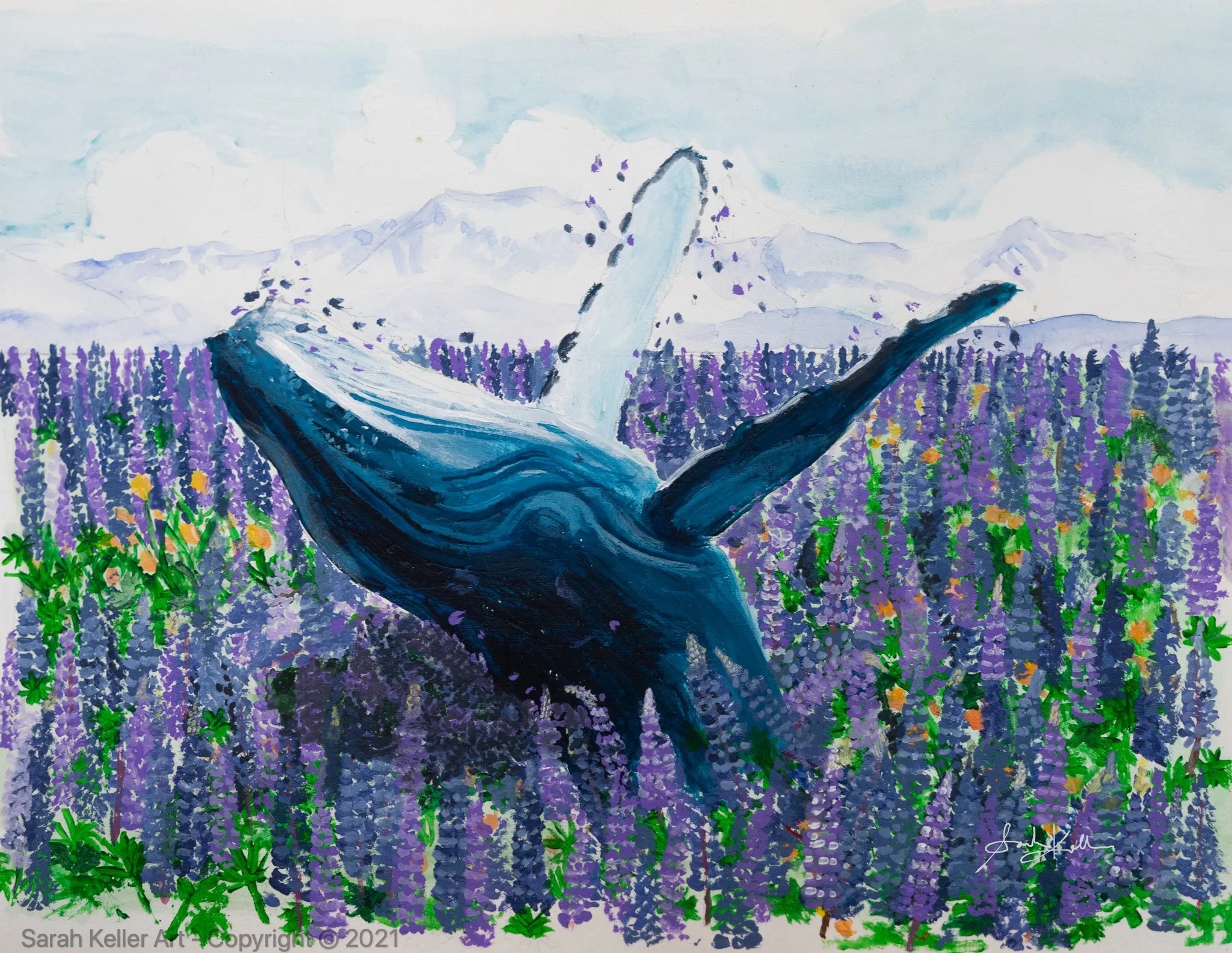 Art Print - Joy in Lupin