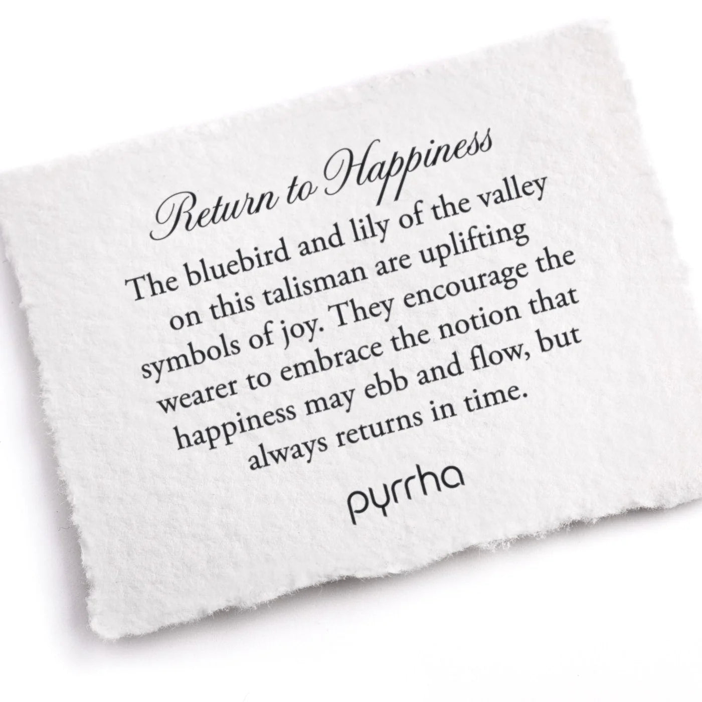 Pyrrha Necklace - Return to Happiness