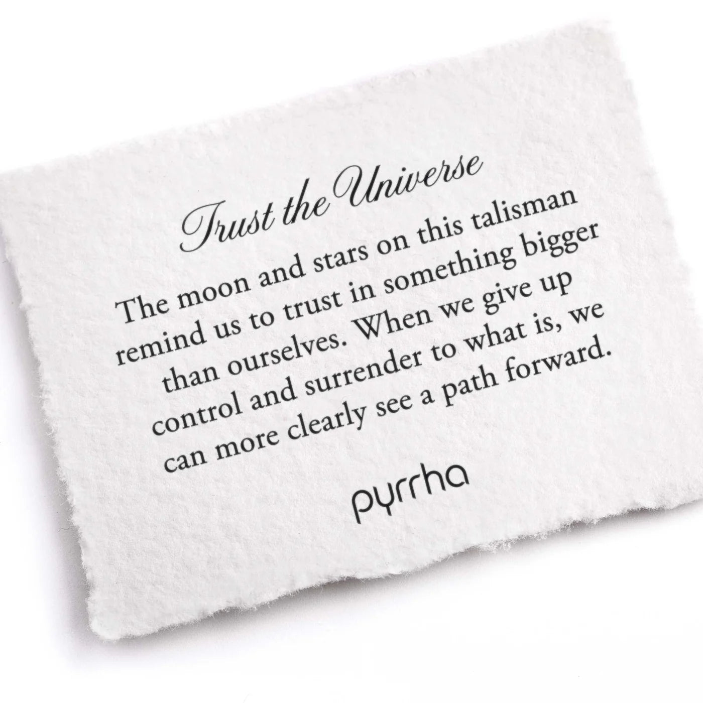 Pyrrha Necklace - Trust The Universe