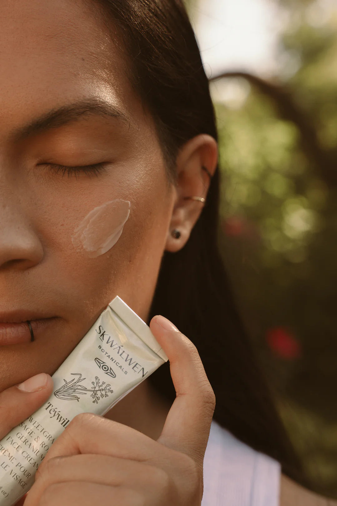 Téýwilh Sweetgrass, Sage & Rose Geranium Face Cream
