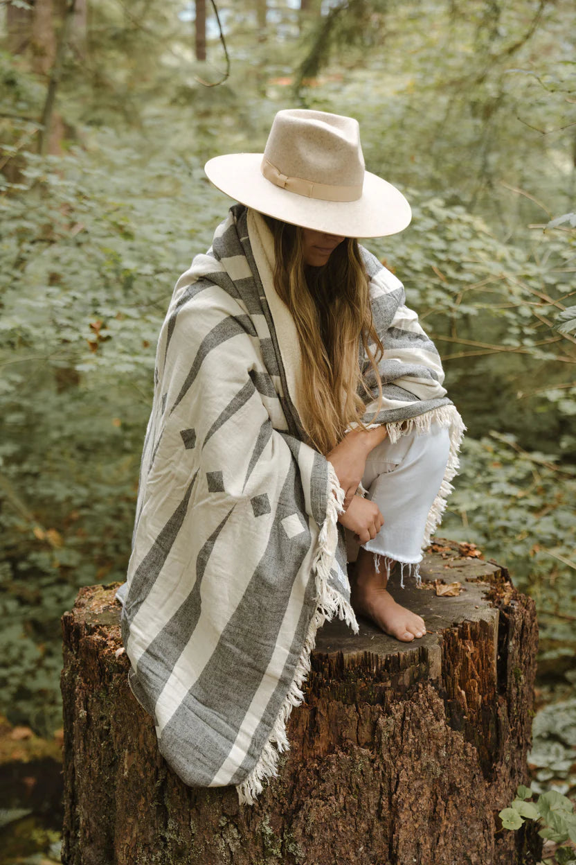 Fleece Throw - The Wren